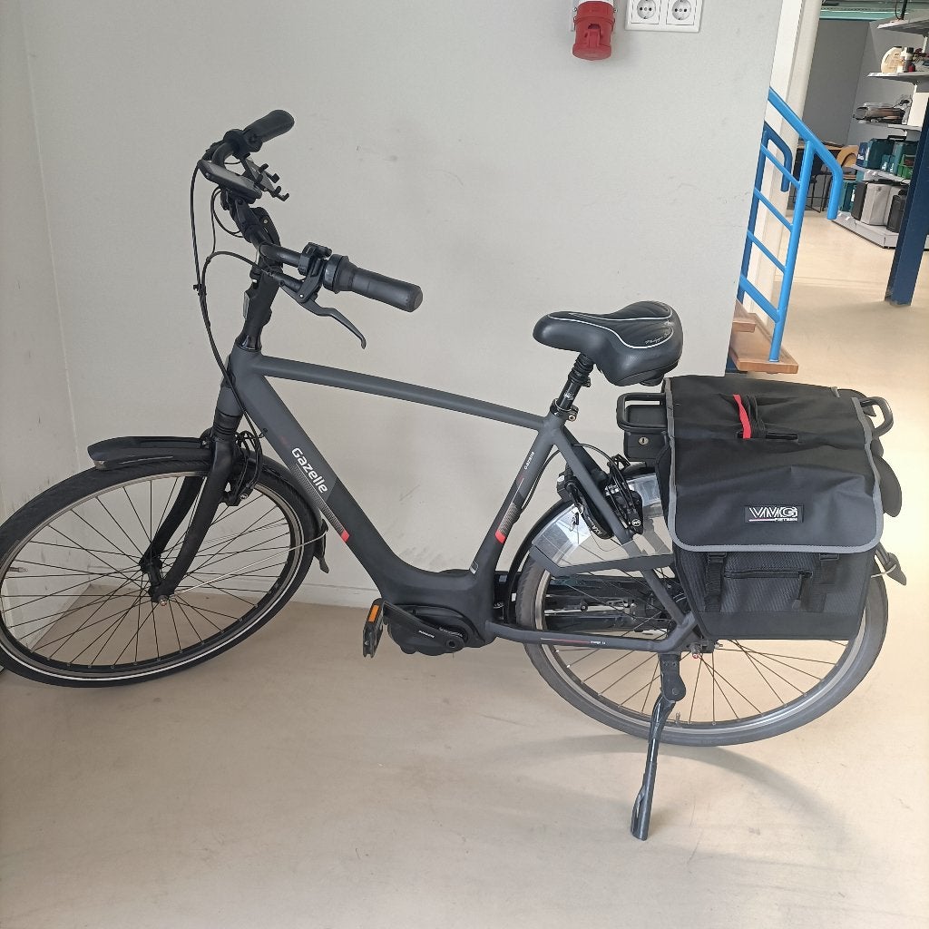 Gazelle Orange c8 elektrische herenfiets slechts 7300 km, Gebruikt, Velgrem, Versnellingen, Ophalen of Verzenden