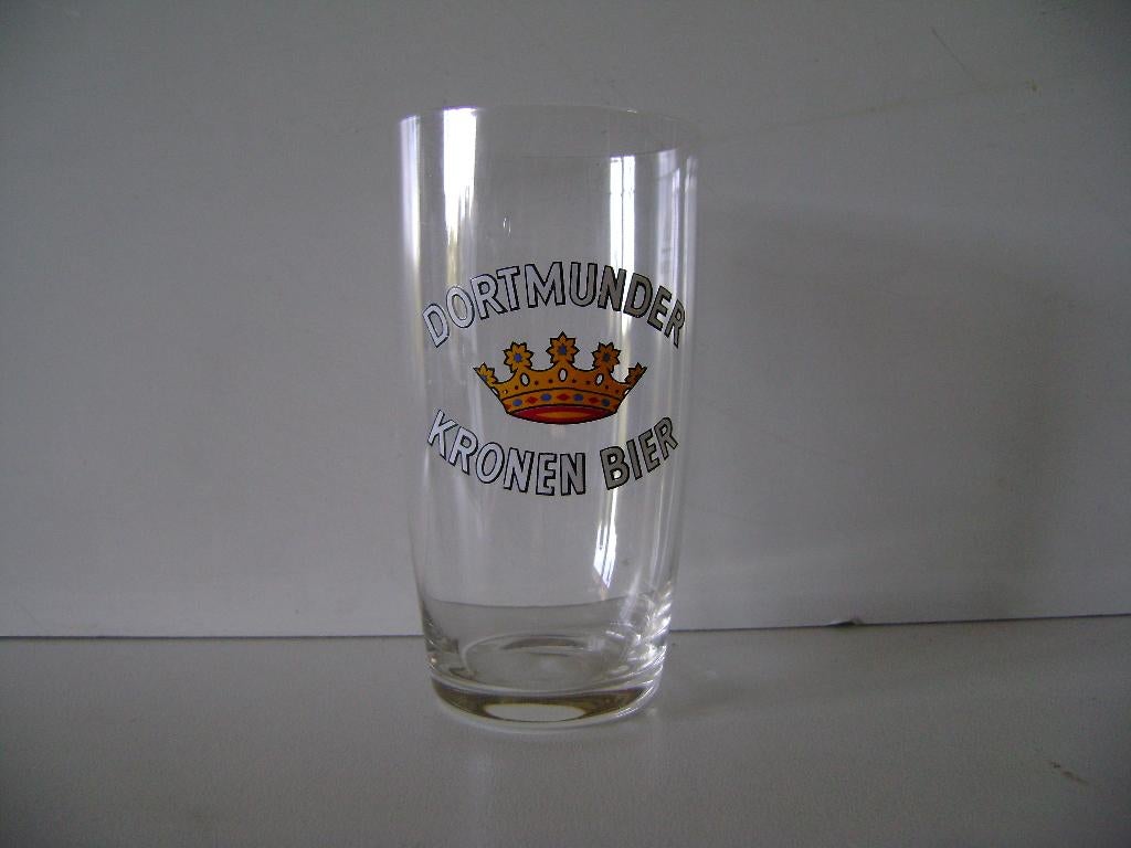 Nieuw bierglas Dortmunder Kronenbier 0,2 ltr, Ophalen of Verzenden, Nieuw, Gebruiksvoorwerp