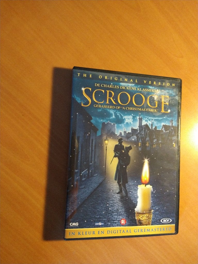 DVD Scrooge, Cd's en Dvd's, Alle leeftijden, Ophalen of Verzenden, Zo goed als nieuw
