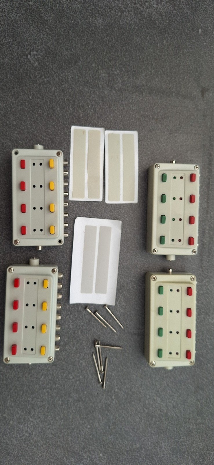 Märklin 72740 en 72710 Schakelkastjes  (4 stuks), Ophalen of Verzenden, Zo goed als nieuw