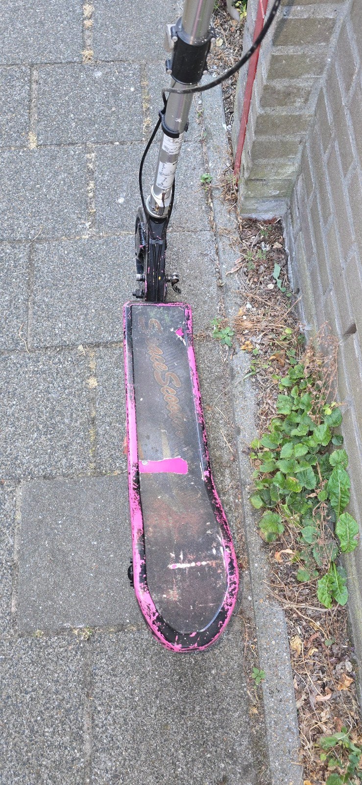 Space Scooter - Gebruikt, roze/zwart, Fietsen en Brommers, Ophalen, Gebruikt, Gewone step, Space Scooter