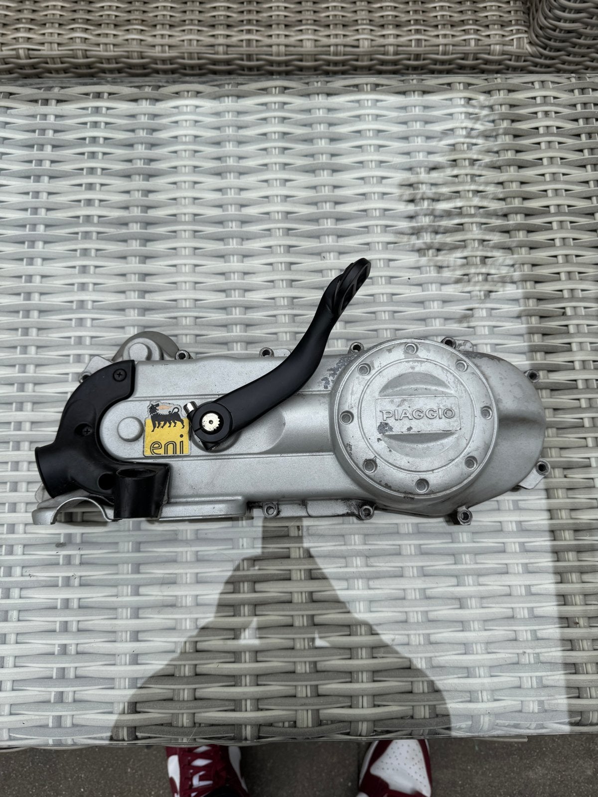 Vespa 4 takt carterkap met nieuwe kickstart pedaal, Ophalen, Gebruikt, Overige typen, Vespa