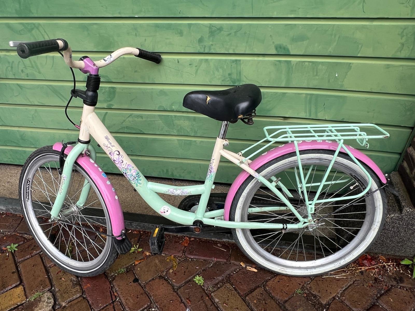 Voor kinderen fiets, Ophalen of Verzenden, Zo goed als nieuw, 22 inch