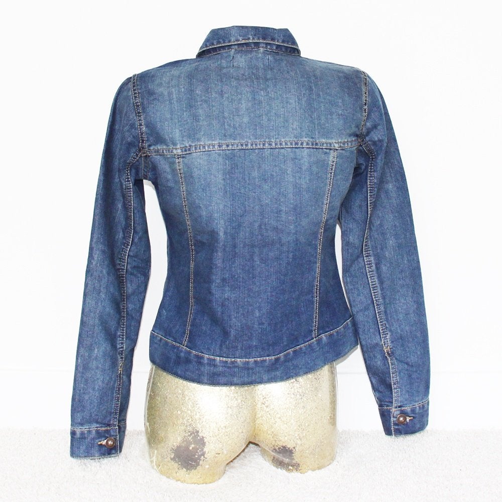 True Spirit Spijkerjasje (M) - 511 € 15,-, Kleding | Dames, True Spirit, Ophalen of Verzenden, Zo goed als nieuw