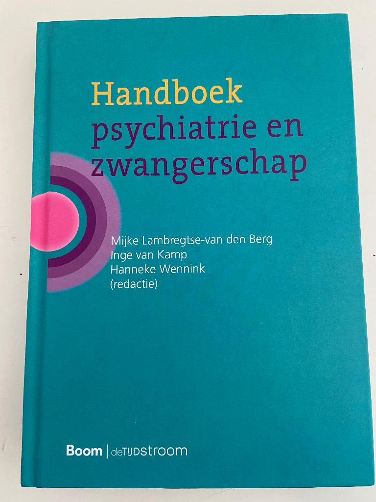Handboek psychiatrie en zwangerschap, Boeken, Nieuw, Diverse auteurs, Beta, HBO