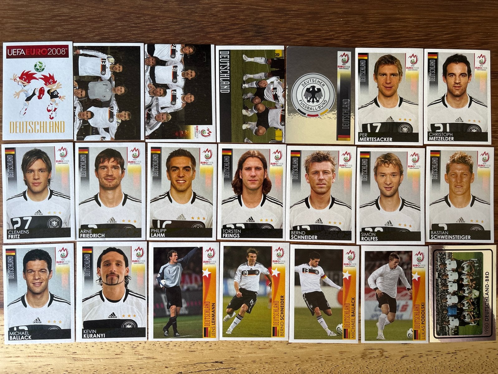Duitsland Panini Stickers UEFA Euro 2008 Collectie, Ophalen of Verzenden, Zo goed als nieuw, Stickers en Plaatjes