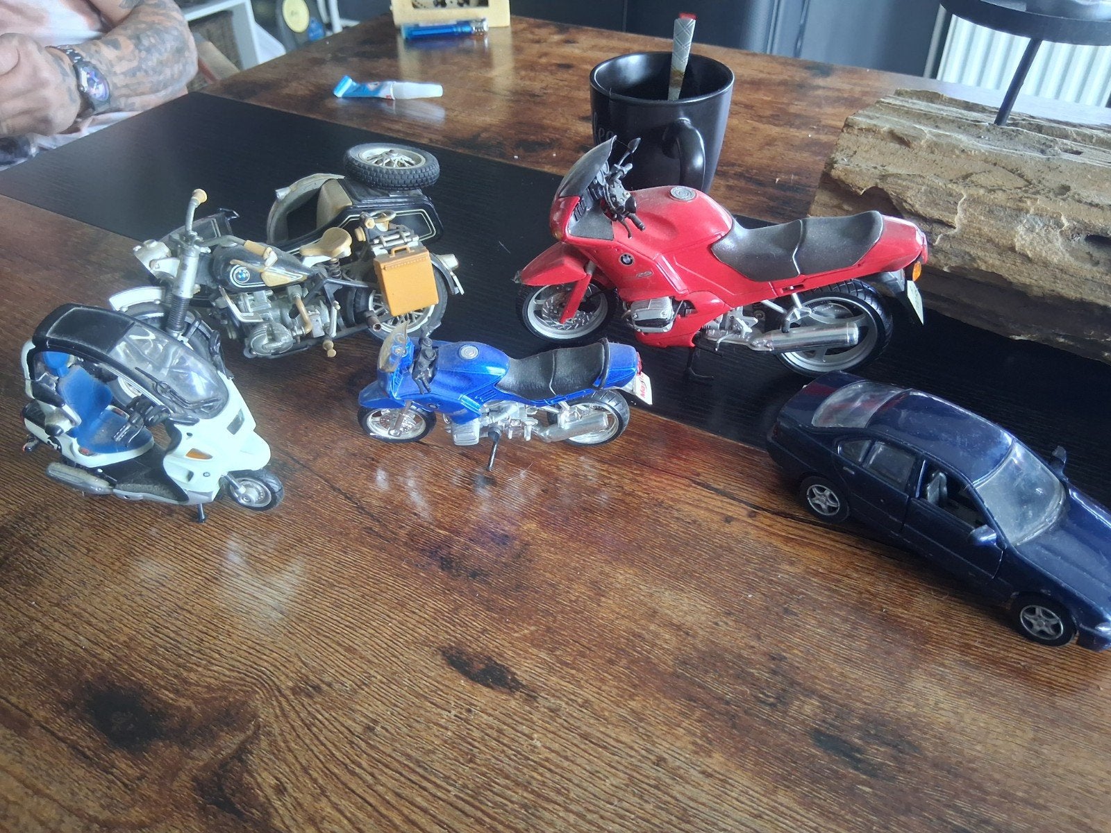 BMW modelauto's en motoren - Diverse schaalmodellen, Overige merken, Gebruikt, Auto, 1:32 tot 1:50