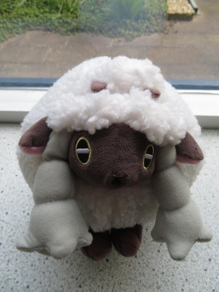 Pokémon schaap Wooloo meet ca 25 cm breed uit 2022 Nintendo, Overige typen, Ophalen of Verzenden, Zo goed als nieuw, Middelgroot (20 tot 80 cm)