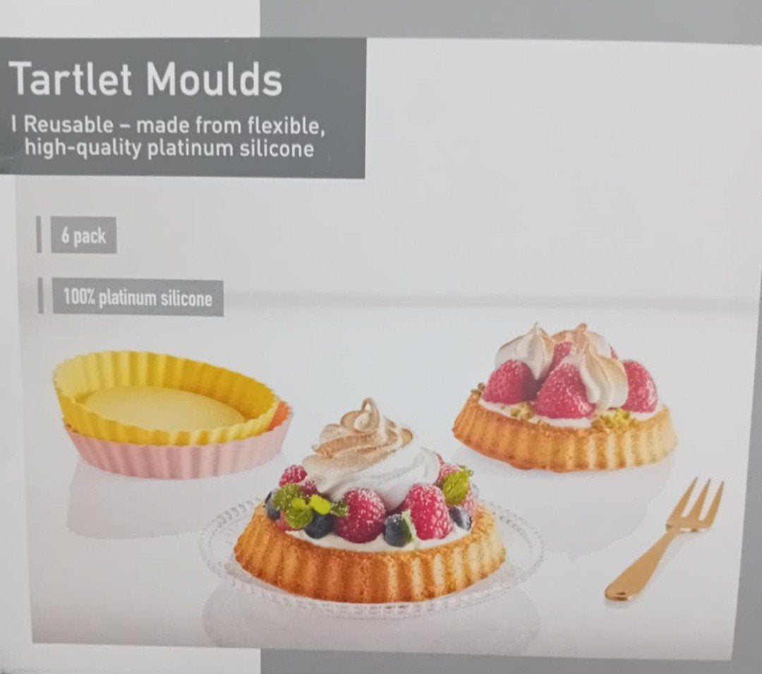 Siliconen Tartalette - Vormen 6 x stuks.  3 dozen, Ophalen, Nieuw