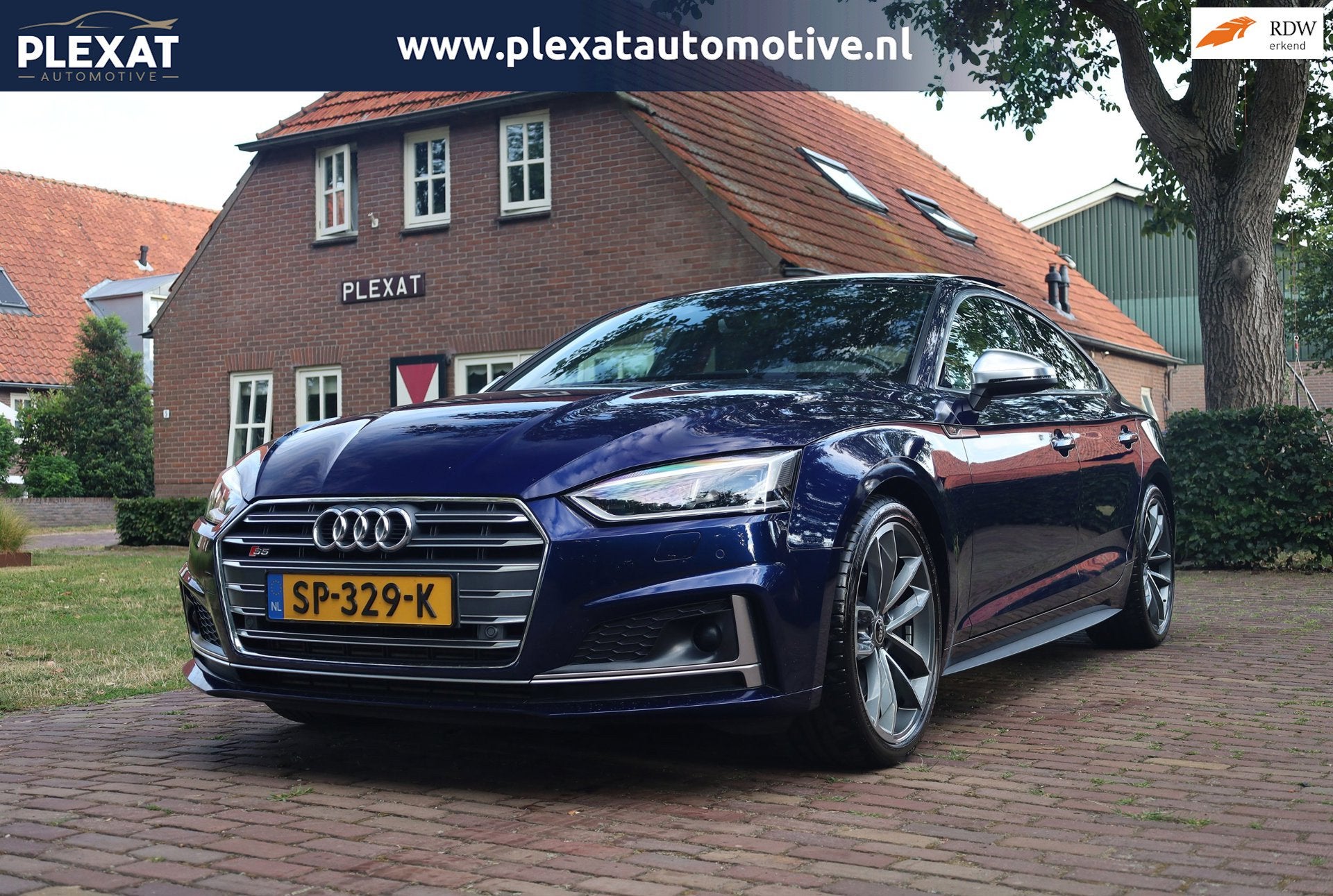 Audi S5 Sportback 3.0 TFSI V6 quattro Pro Line Plus Aut. | M, Auto's, Audi, Dealer onderhouden, Gebruikt, 2995 cc, Blauw