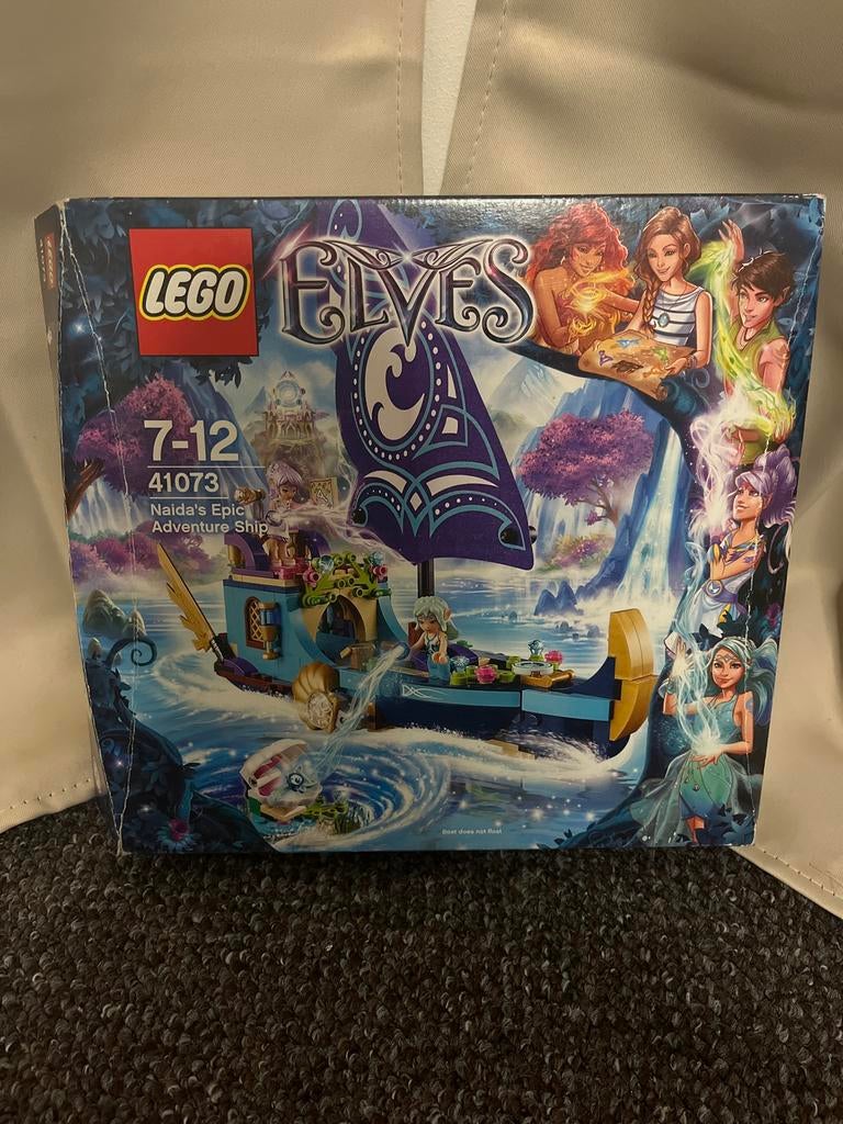 Lego Elves, Naida's Epische Avontuur Schip, Ophalen, Gebruikt, Complete set, Lego