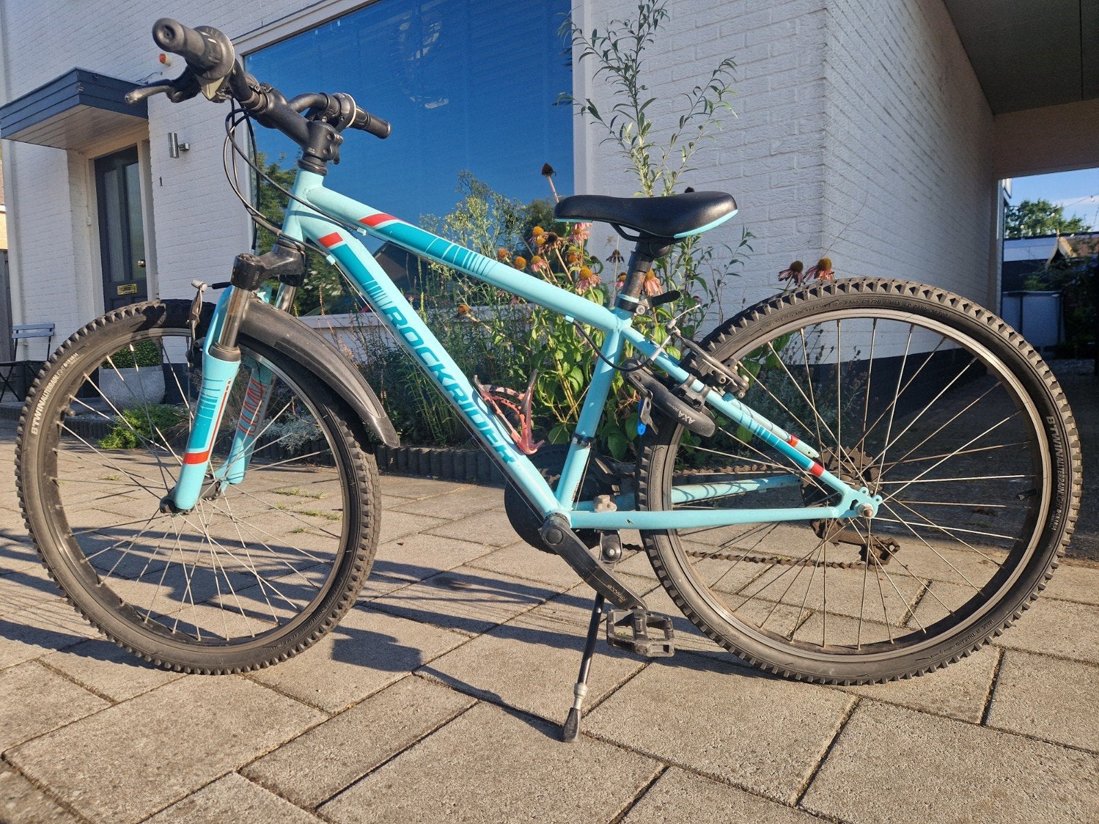 Rockrider ST500 Sport Trail Mountainbike - Lichtblauw, Minder dan 45 cm, Ophalen of Verzenden, Gebruikt, Overige merken