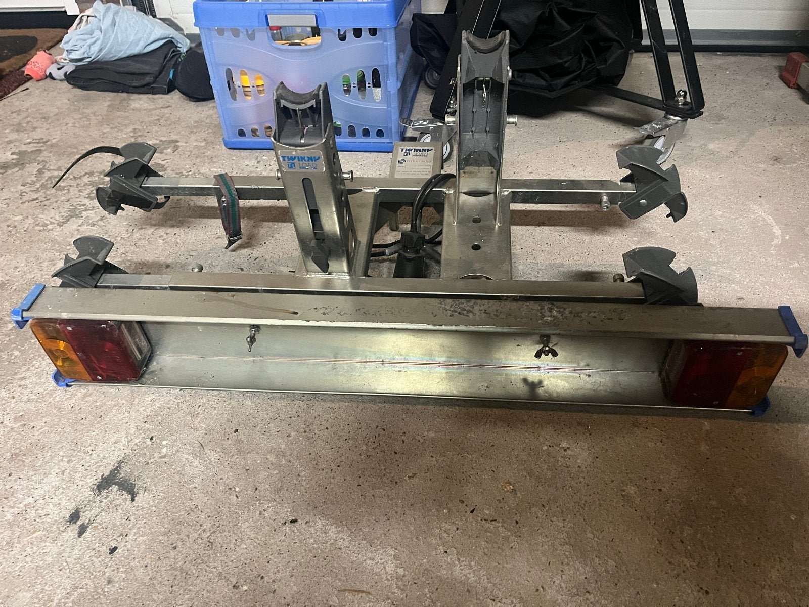 Twinny load Fietsenrek voor 2 fietsen, 83,5 cm breed, Ophalen, Gebruikt