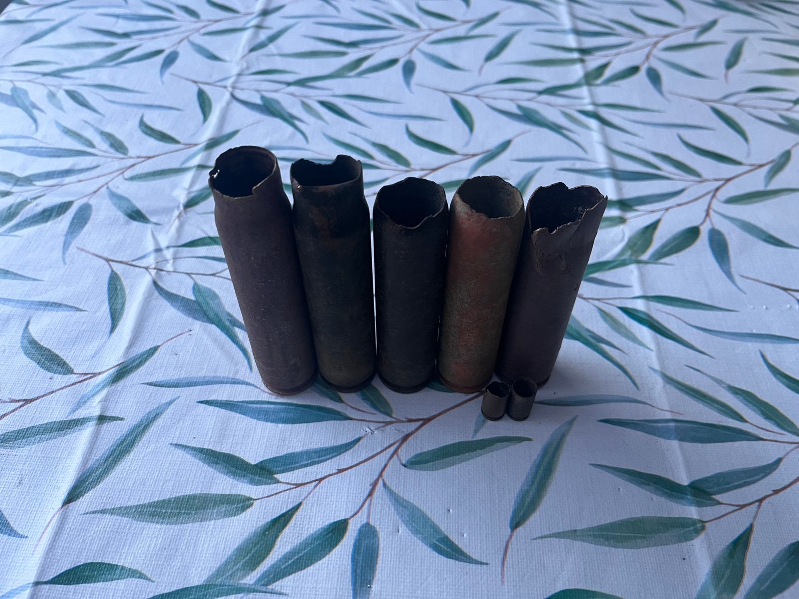 Wo2 20mm hulzen + extra, Ophalen of Verzenden, Overige soorten, Overige gebieden, Hulzen of Bodemvondsten
