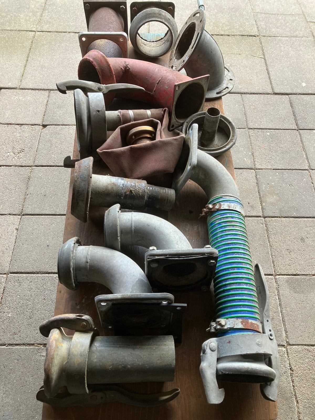 Waterwagen hulpstukken, Ophalen, Gebruikt