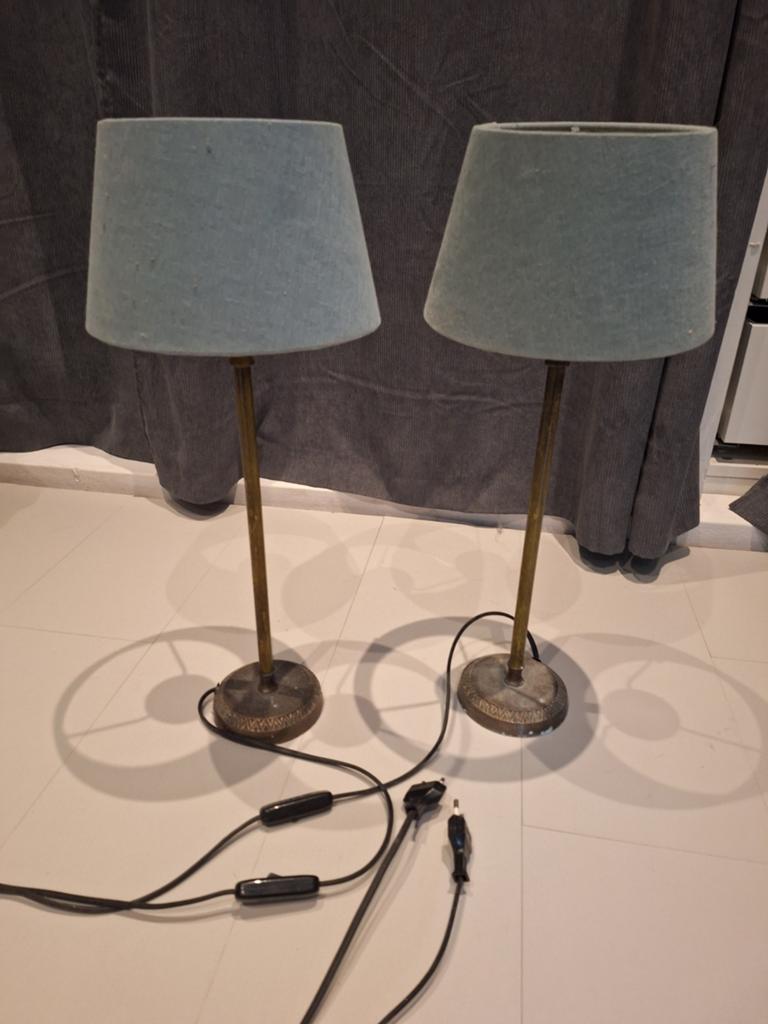 Schemerlampen set, Huis en Inrichting, Lampen | Hanglampen, Ophalen, 50 tot 75 cm