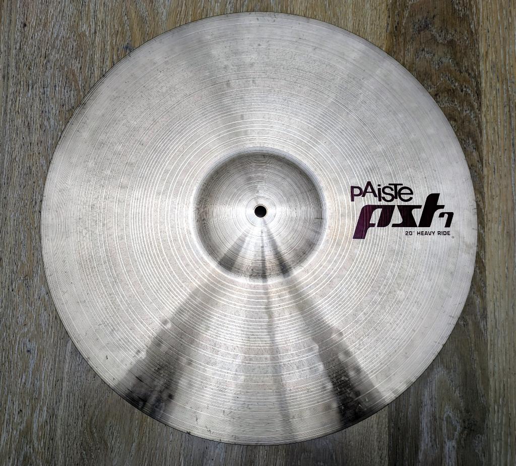 Paiste PST7 20 inch heavy ride, Ophalen, Gebruikt