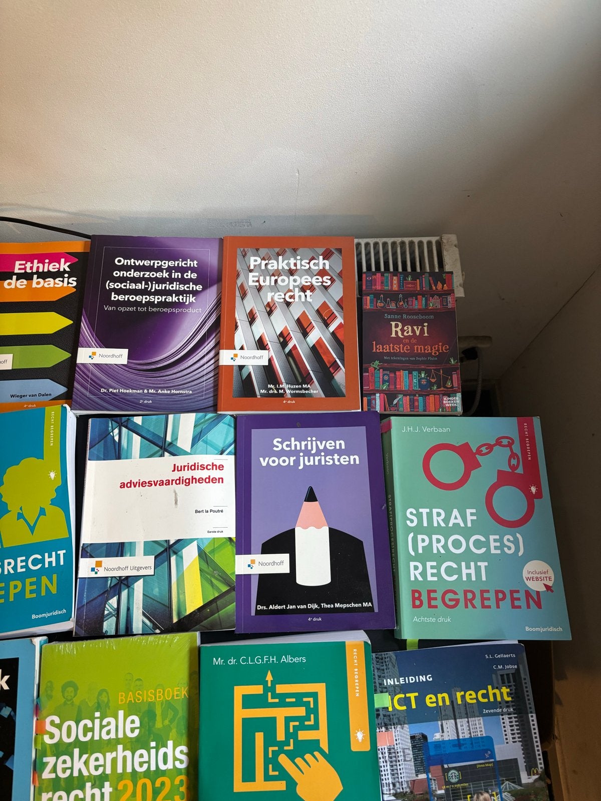 Hbo-rechten jaar 1 boeken Hanze Hogeschool, Ophalen of Verzenden, Gamma, Zo goed als nieuw, HBO
