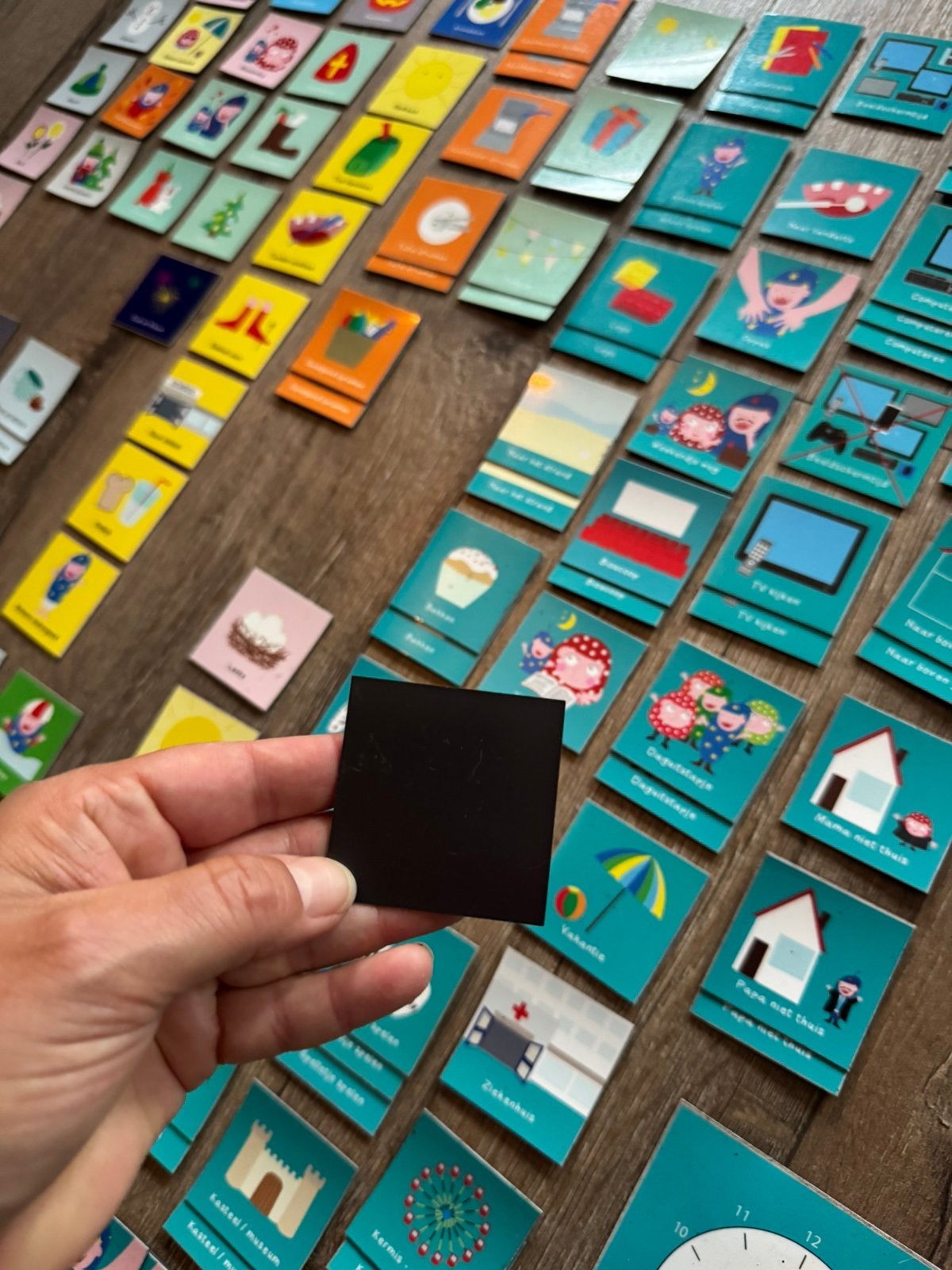 Pictogrammen magnetisch voor orde & structuur, Ophalen of Verzenden, Zo goed als nieuw