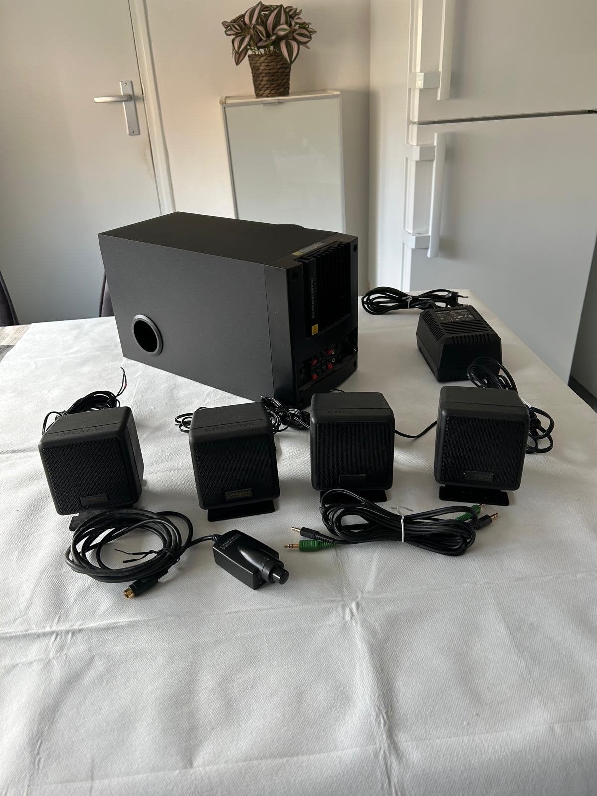 Cambridge Soundworks FourPointSurround FPS 2000 Digital, Audio, Tv en Foto, Luidsprekers, Gebruikt, Surroundset, Geschikt voor surround/home cinema