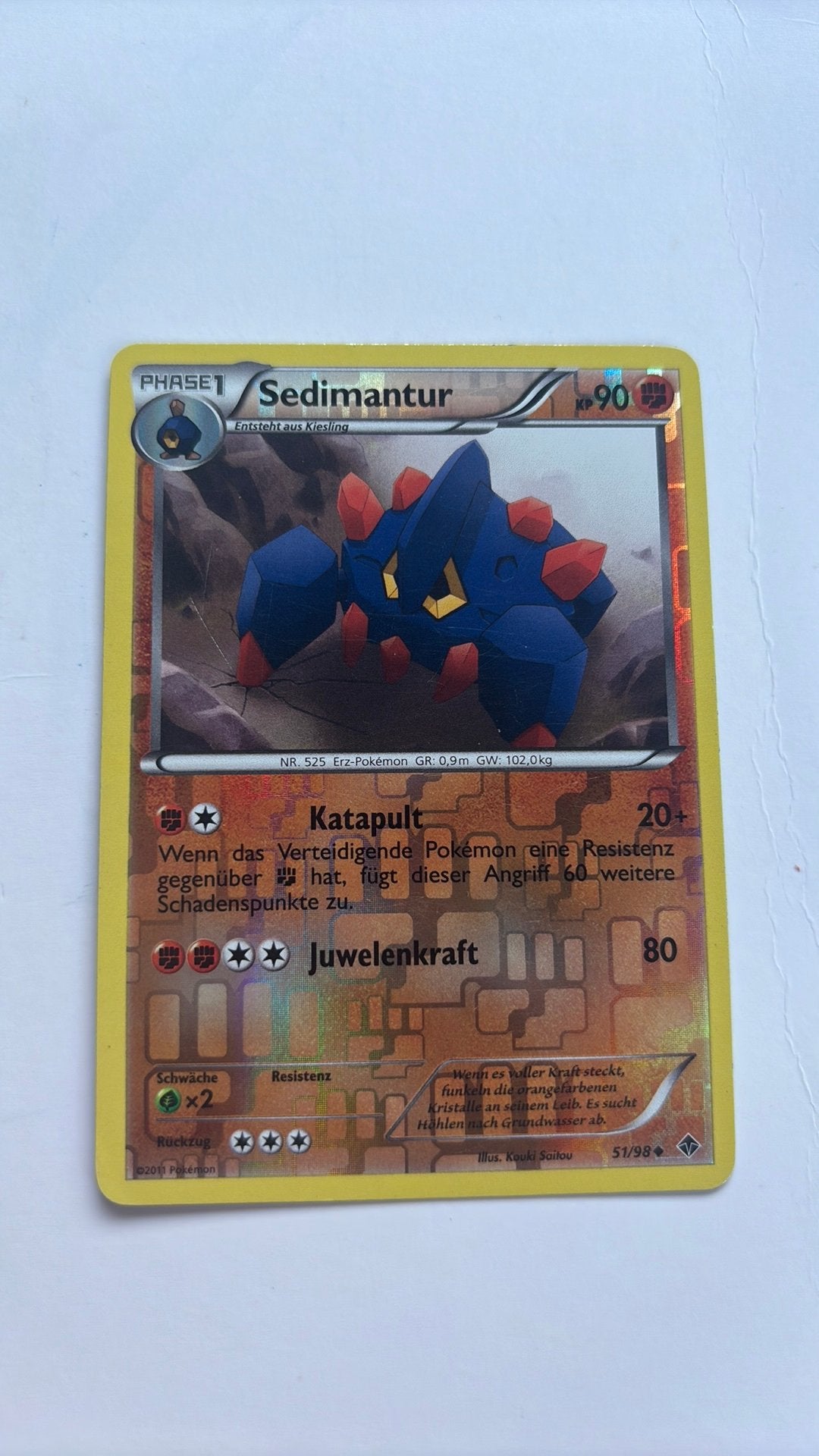 Pokémon kaart, Ophalen of Verzenden, Zo goed als nieuw