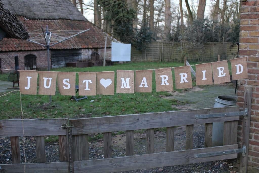 Bruiloft decoratie, Ophalen, Zo goed als nieuw, Versiering, Geboorte of Huwelijk