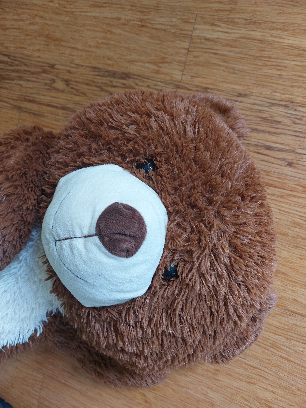 Grote bruine teddybeer van Sunkid 55cm lijf, Ophalen, Overige merken, Overige karakters, Beer