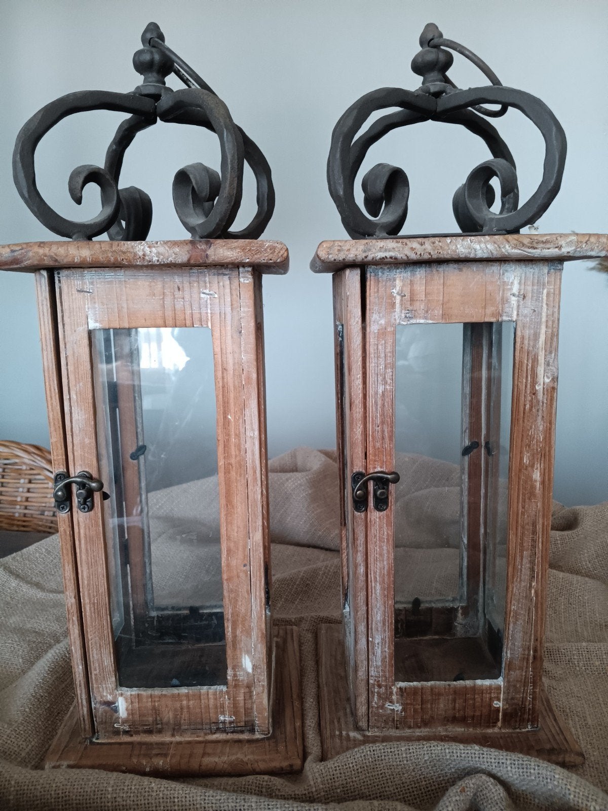 stoere brocante lantaarns, Ophalen of Verzenden