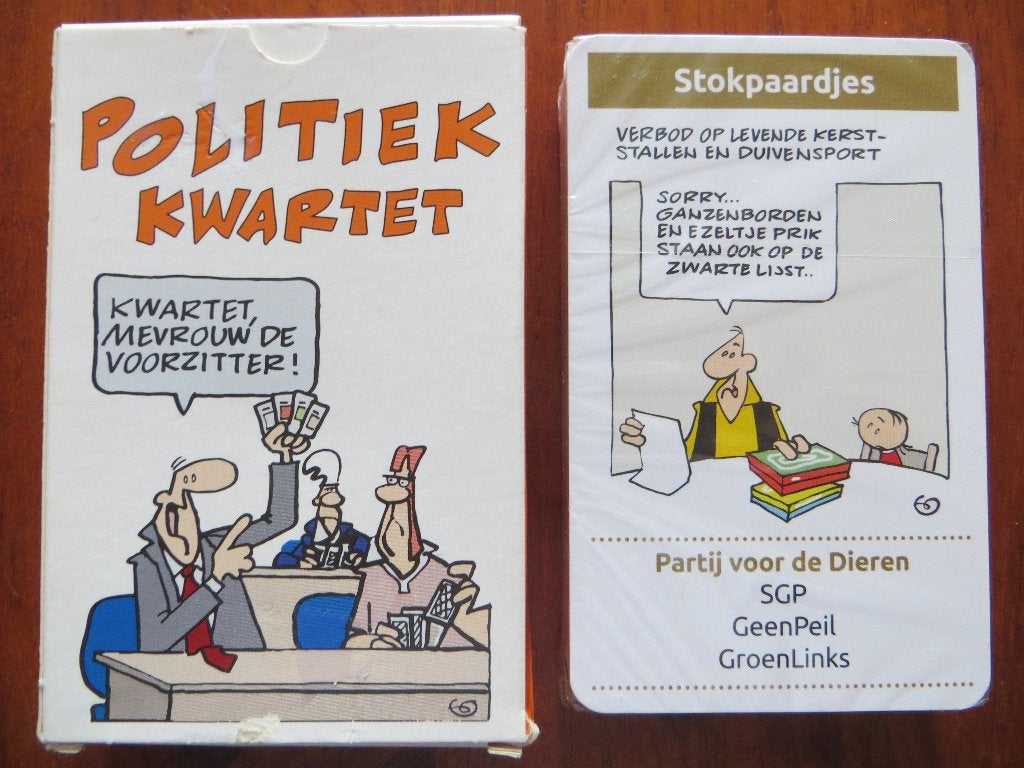 Politiek kwartet, Ophalen of Verzenden, Nieuw, Kwartet(ten)