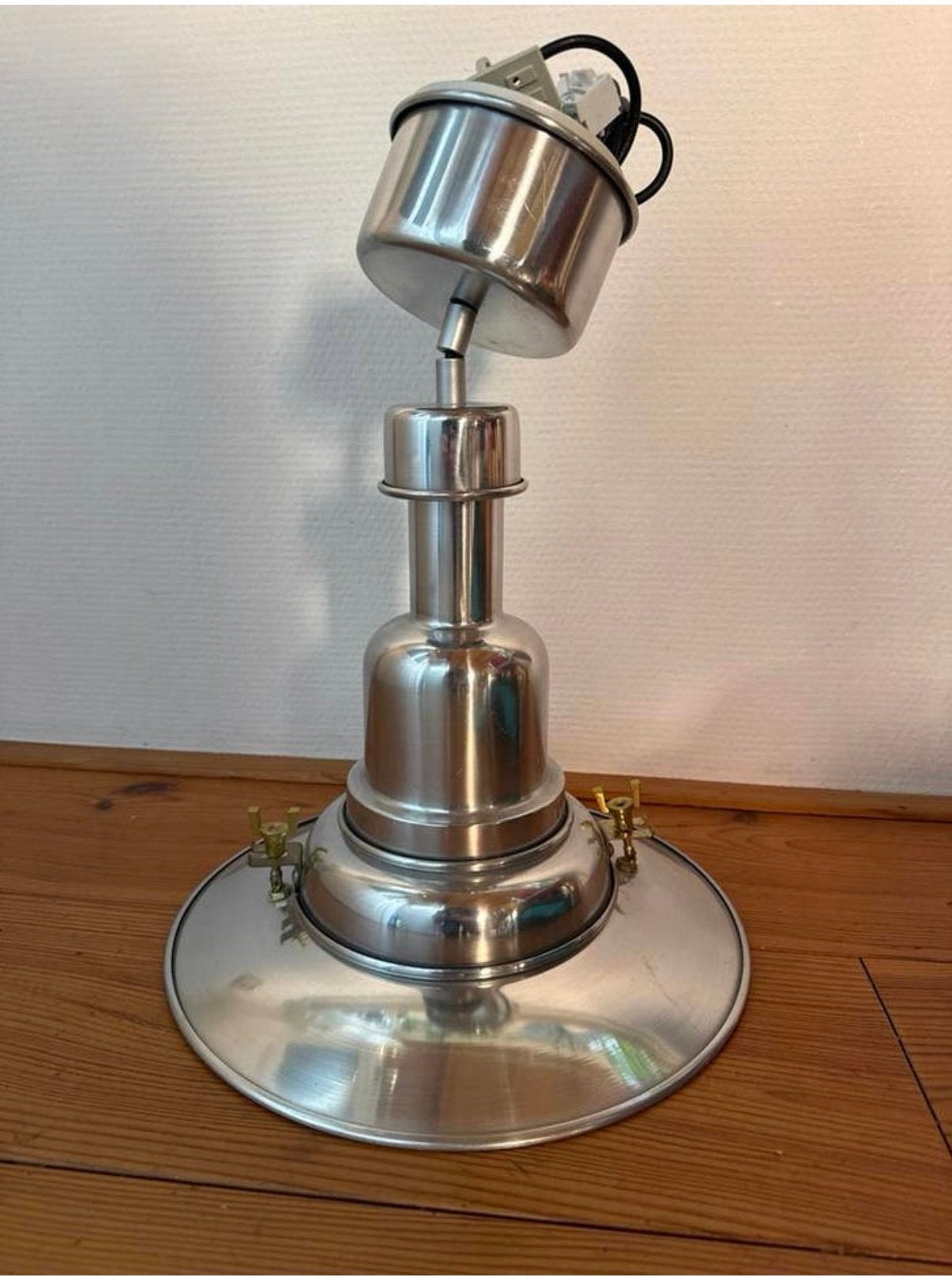 Vintage IKEA OTTAVA Metalen Scheepslamp, Ophalen of Verzenden, Zo goed als nieuw, Metaal, Vintage scheepslamp