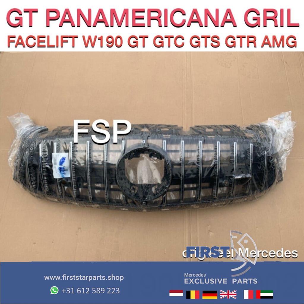 A1908855902 W190 GT GTC GTS GTR FACELIFT PANAMERICANA GRIL O, Gebruikt, -, Ophalen of Verzenden, -