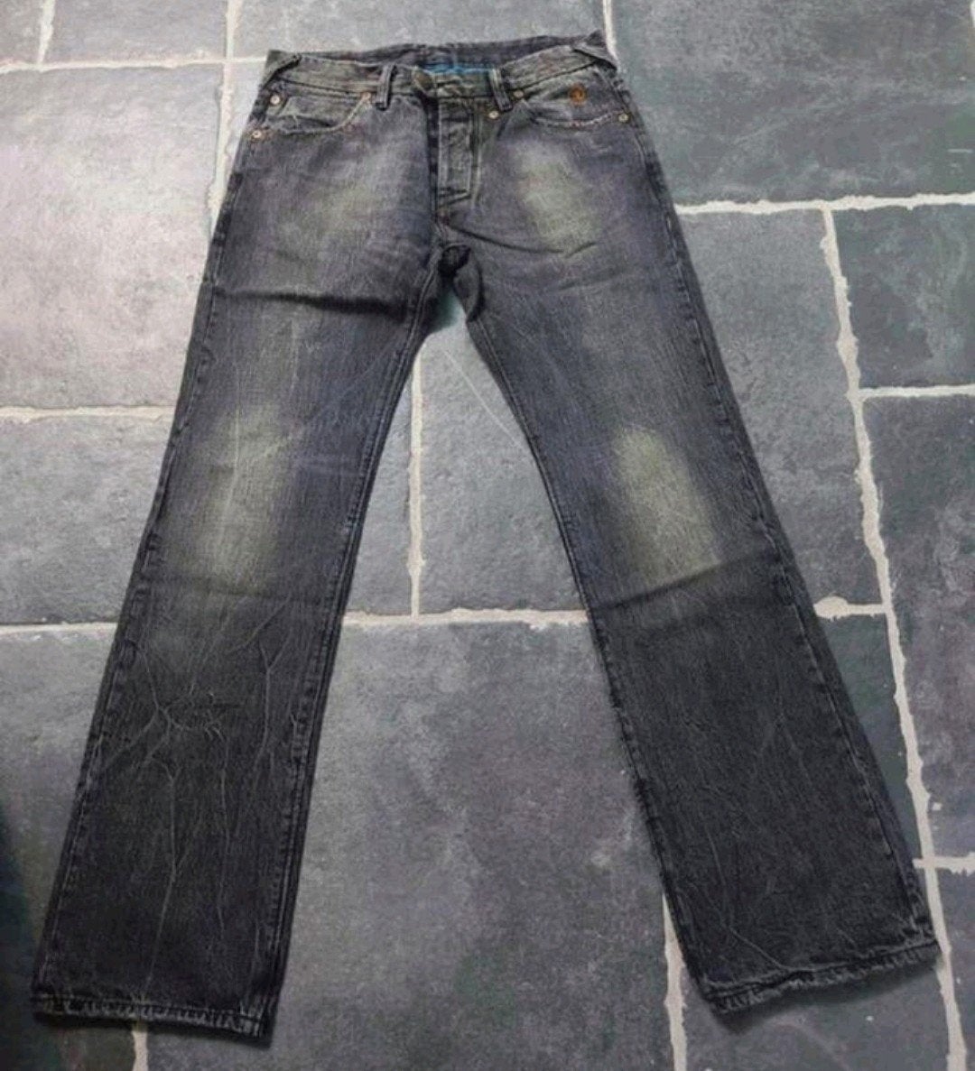 Cast Iron, Slim Fit, Straight Leg, W33 L34, zgan! Rob3334, Ophalen of Verzenden, Zo goed als nieuw, W33 - W34 (confectie 48/50)