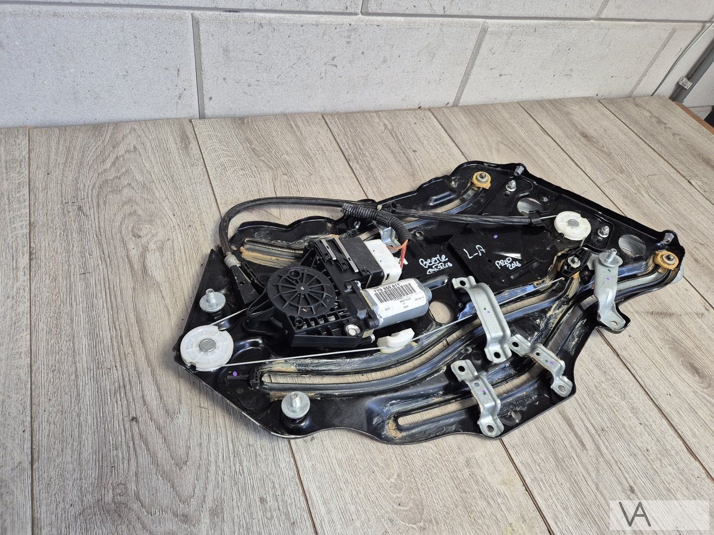VW New Beetle cabrio 2002 - 2010 raammechanisme links achter, Auto-onderdelen, Gebruikt, -, Volkswagen, -