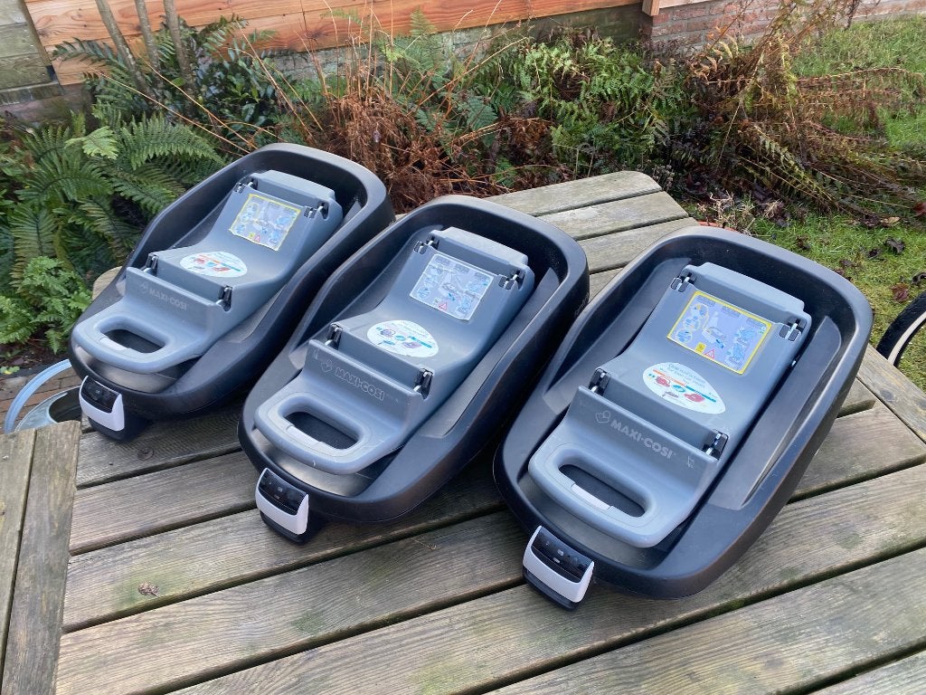 3× Maxi‑Cosi Isofix base – goede staat, Kinderen en Baby's, Autostoeltjes, Ophalen, Gebruikt, Isofix, 0 t/m 13 kg