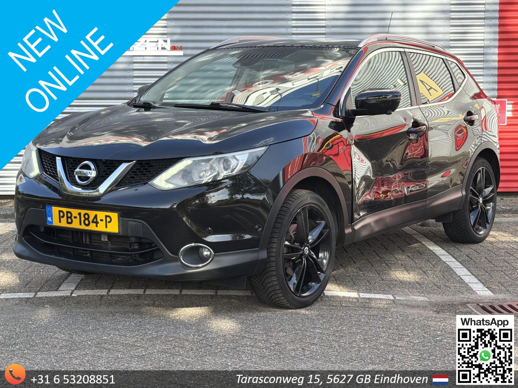 Nissan Qashqai 1.2 Business Edition Automaat | Pano | Camera, Auto's, Gebruikt, 4 cilinders, 116 pk, Zwart