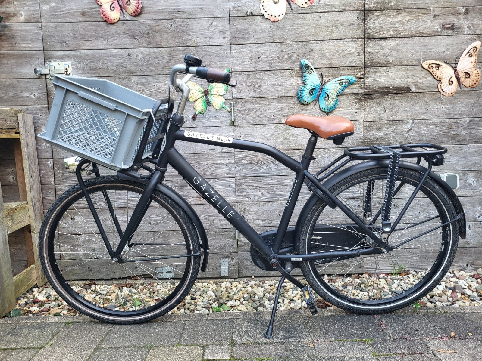 26 inch Gazelle HD NL Transportfiets, Terugtraprem, Versnellingen, Zo goed als nieuw, Gazelle