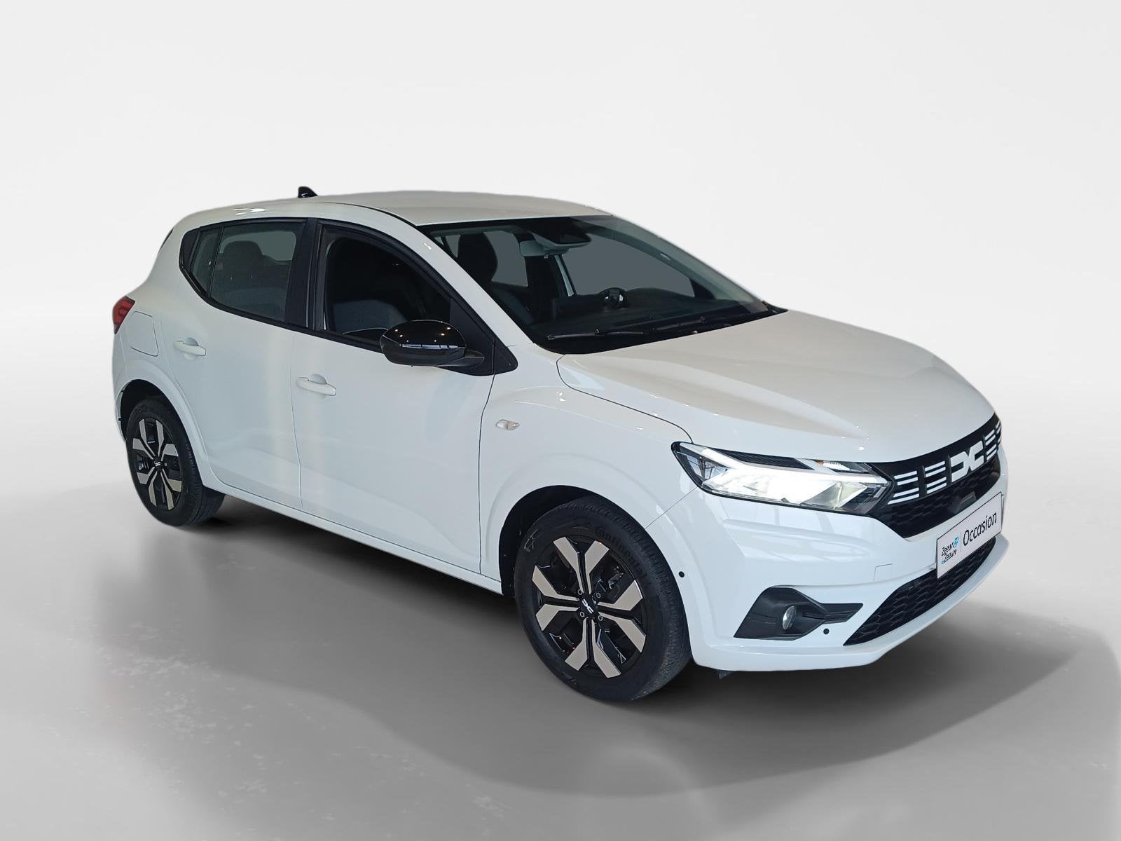 Dacia Sandero 1.0 TCe 90 Journey *Navi(Carplay)+Camera*Parke, Auto's, 12 maanden, Stof, Gebruikt, Euro 6