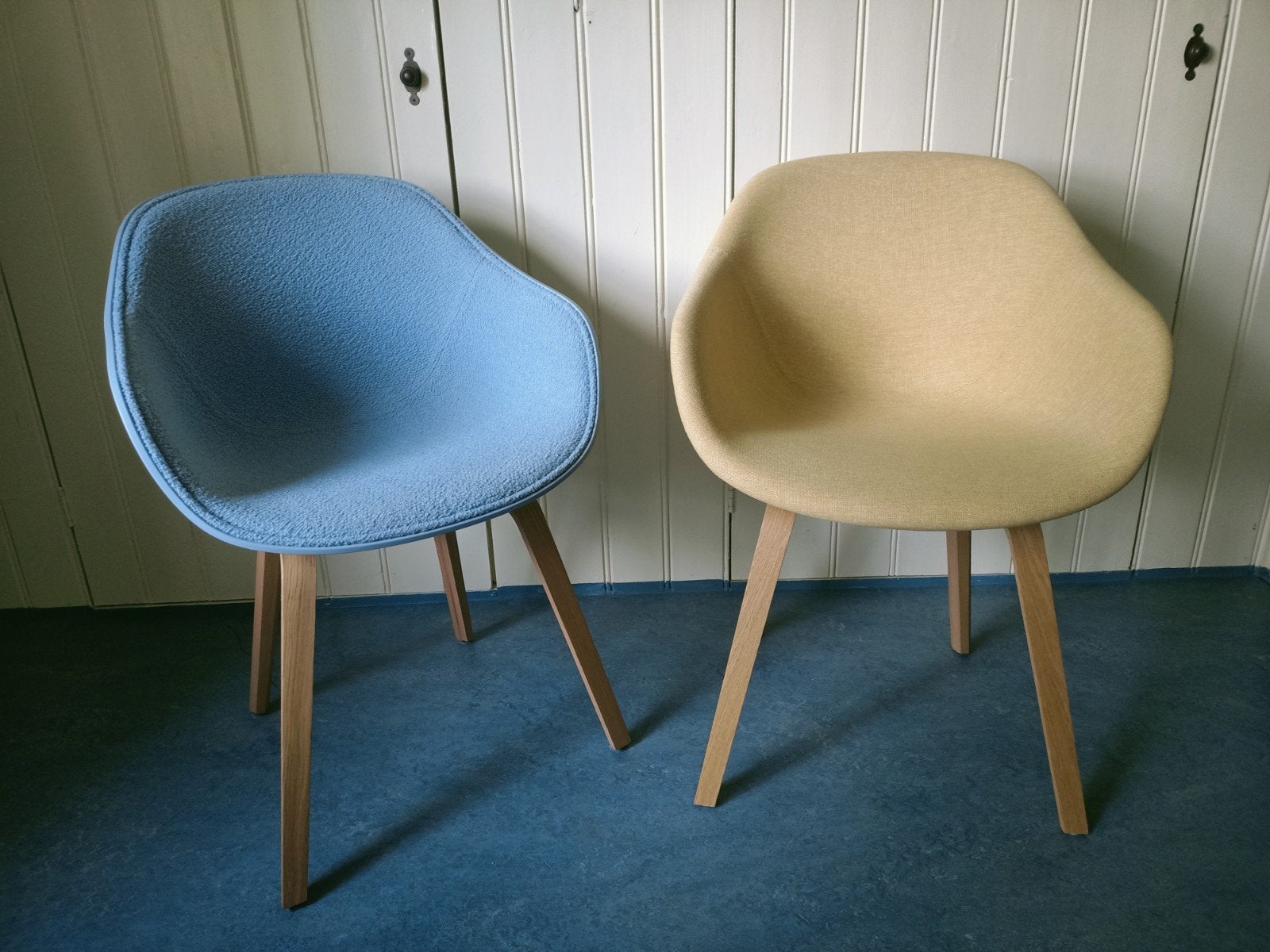 set van 2: HAY AAC 222 en AAC 223 Zo goed als nieuw, Ophalen, Hout, Twee, Modern, Scandinavisch