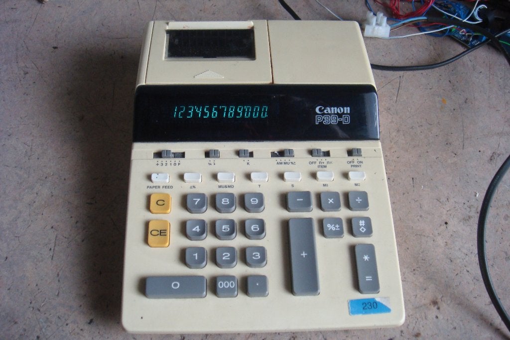 NOSTALGISCHE CALCULATOR., Verzamelen, Ophalen of Verzenden, Computers en Rekenmachines