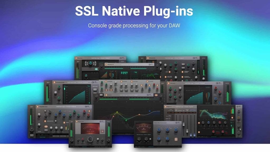 Solid State Logic (SSL) Plugins bundle, Computers en Software, Audio-software, Verzenden, Nieuw, Windows