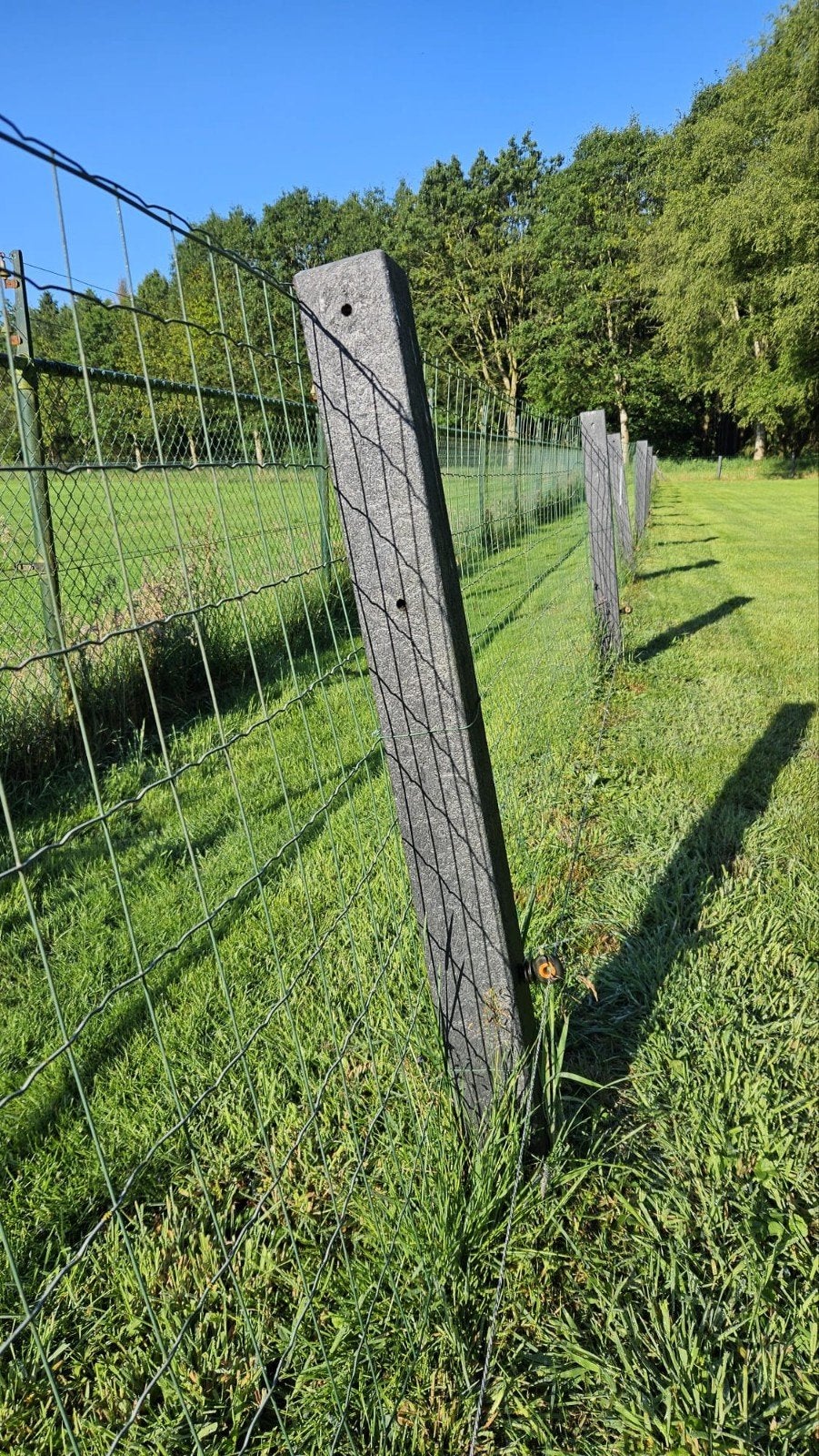 Kunstof palen (26x) voor tuinafscheiding, Ophalen, Minder dan 180 cm, Palen