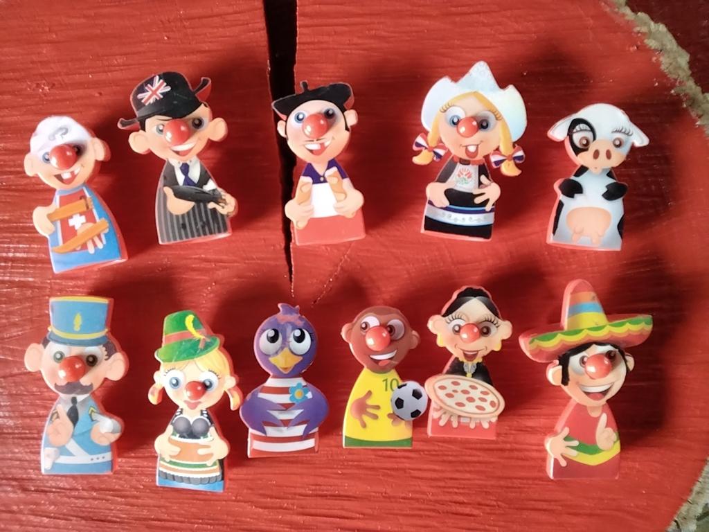 Efteling poppetjes Joki en Jet set 4, Verzamelen, Efteling, Ophalen of Verzenden, Zo goed als nieuw, Beeldje of Poppetje