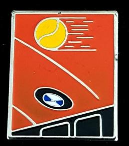 B.M.W. tennis pin, Verzamelen, Verzenden, Nieuw, Transport, Speldje of Pin