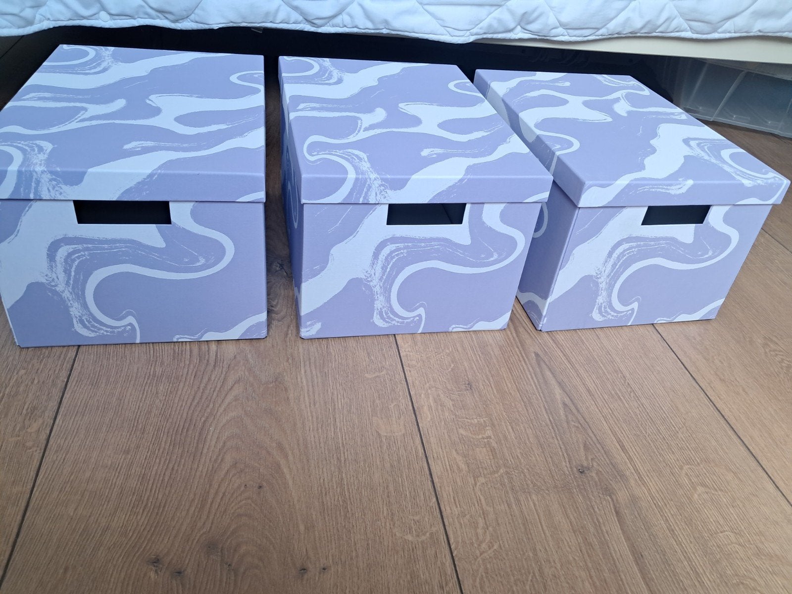 3 leuke opbergdozen en 2 lectuurbakken, Ophalen of Verzenden, Zo goed als nieuw