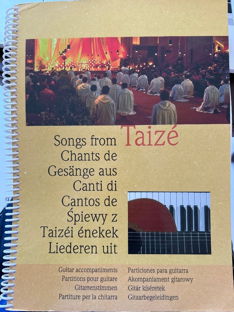 Muziekboek Taize gitaar noten, Ophalen, Gebruikt, Gitaar, Overige soorten