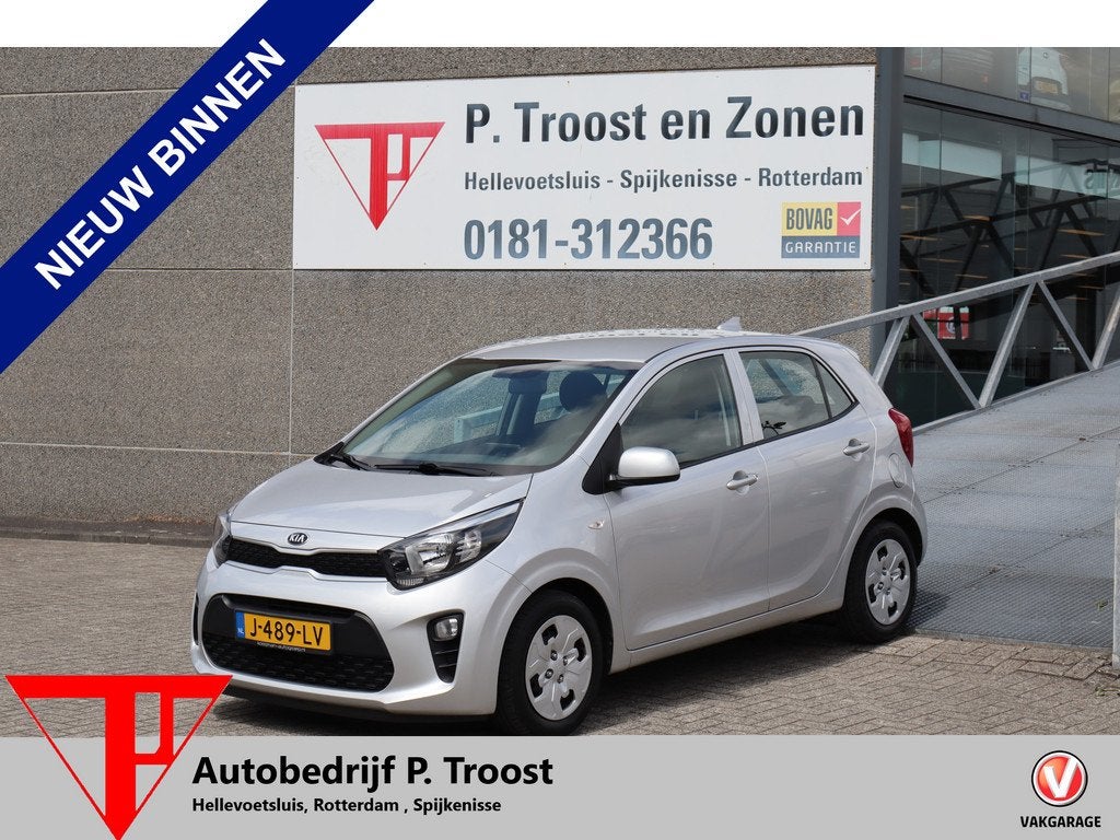 Kia Picanto 1.0 MPi ComfortPlusLine Apple carplay/Achteruitr, Auto's, Kia, Voorwielaandrijving, 12 maanden, Stof, Gebruikt