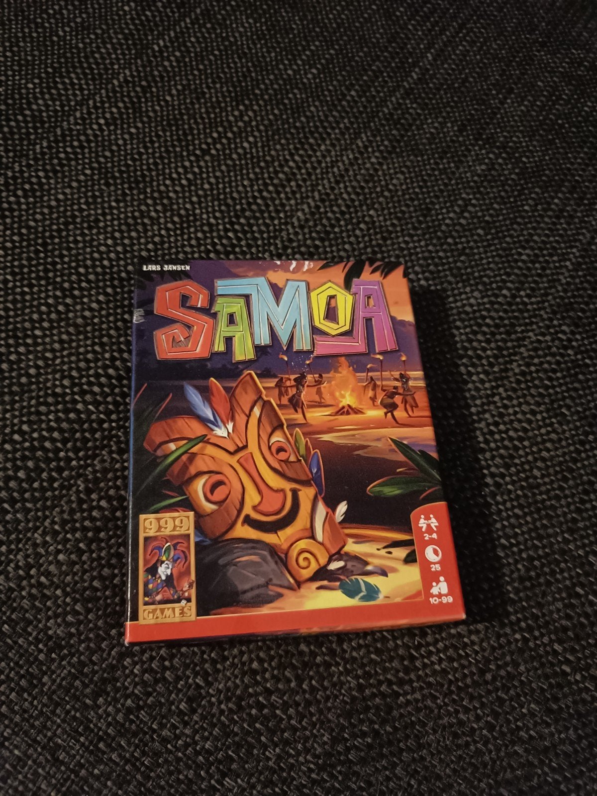 Samoa Bordspel - 999 Games, Een of twee spelers, Ophalen of Verzenden, Zo goed als nieuw, 999 Games