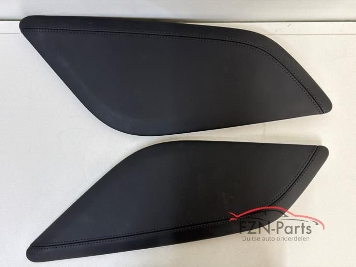 Audi A6 	4G C7 Afdek afdekking middenconsole Leer Leder zwar, Auto-onderdelen, Ophalen of Verzenden, Gebruikt