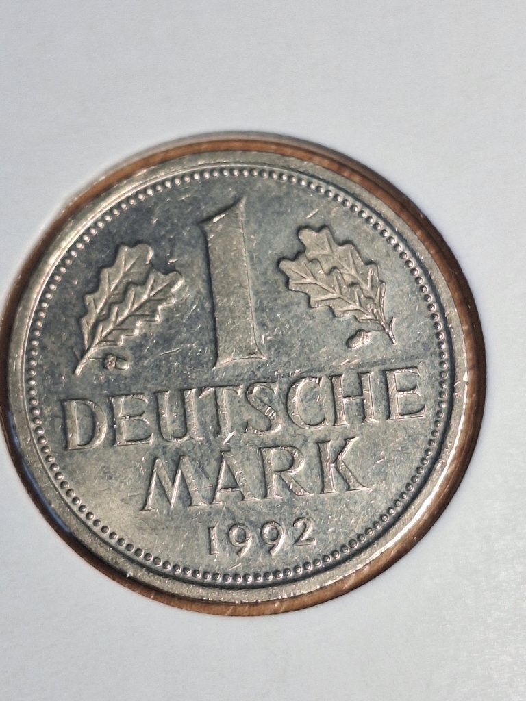 DUITSLAND 1 mark 1992 A (#56), Ophalen of Verzenden, Duitsland, Losse munt