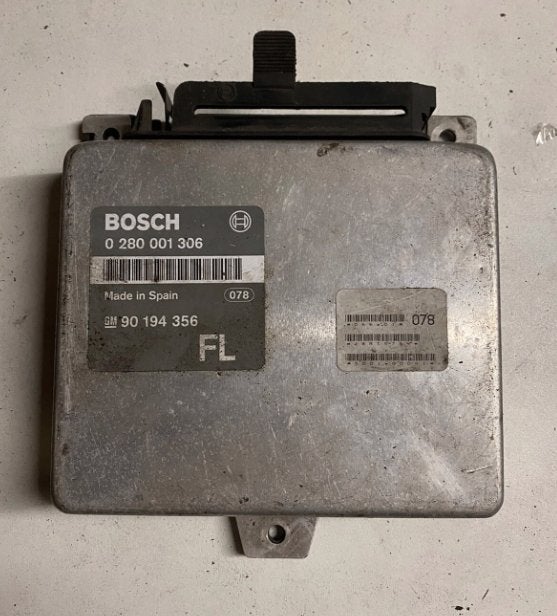 Opel Monza A / Senator A 2.5E (25E) 0280001306 Ecu, Ophalen of Verzenden